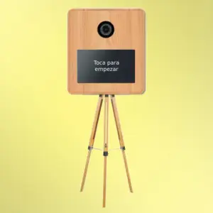 Vintage Madera con pantalla táctil